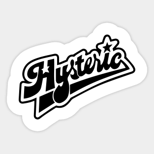 Hysteric Star Sticker